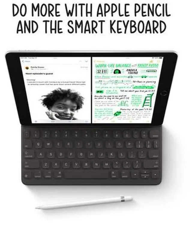 Alt view image 5 of 6 - Apple 10.2" iPad (9th Gen, 256GB, Wi-Fi Only, Space Gray) - Refurbished Very Good Condition