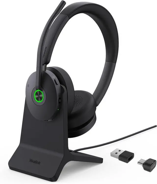 Main image of Yealink BH74 with Stand ANC Wireless Bluetooth Headset with Mic for Work