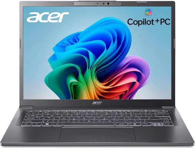 Main image of Acer Aspire 14" AI Copilot+ PC - Intel Core Ultra 5 226V  WUXGA (1920 x 1200) Touchscreen Display - 16GB RAM - 1TB SSD - Windows 11 Home  Steel Gray