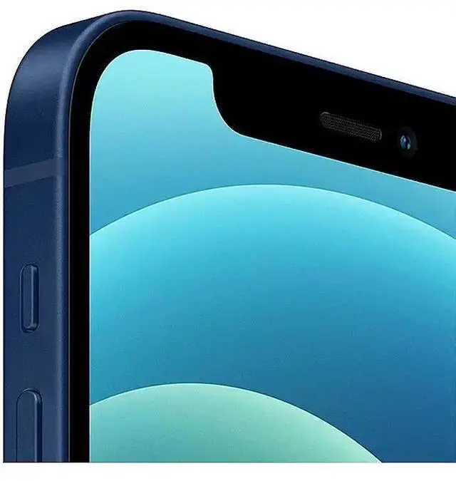 Alt view image 3 of 4 - Apple iPhone 12 Mini (64GB, Blue)  Unlocked 5G, Super Retina XDR Display - Very Good Condition