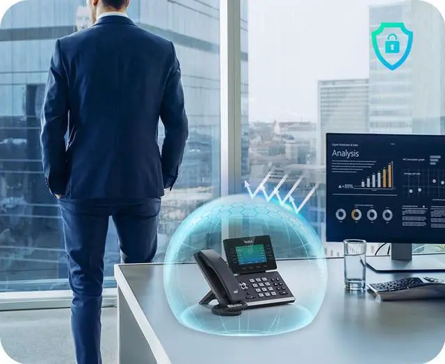 Alt view image 3 of 3 - Yealink 1301009 Ultra Business Phone