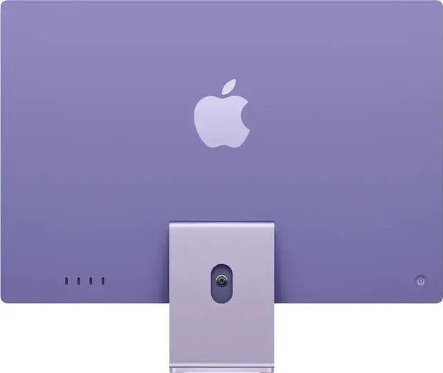 Alt view image 2 of 6 - Apple iMac 24-inch All-in-One Desktop Computer M1 Chip, 16GB RAM, 1TB SSD, Purple