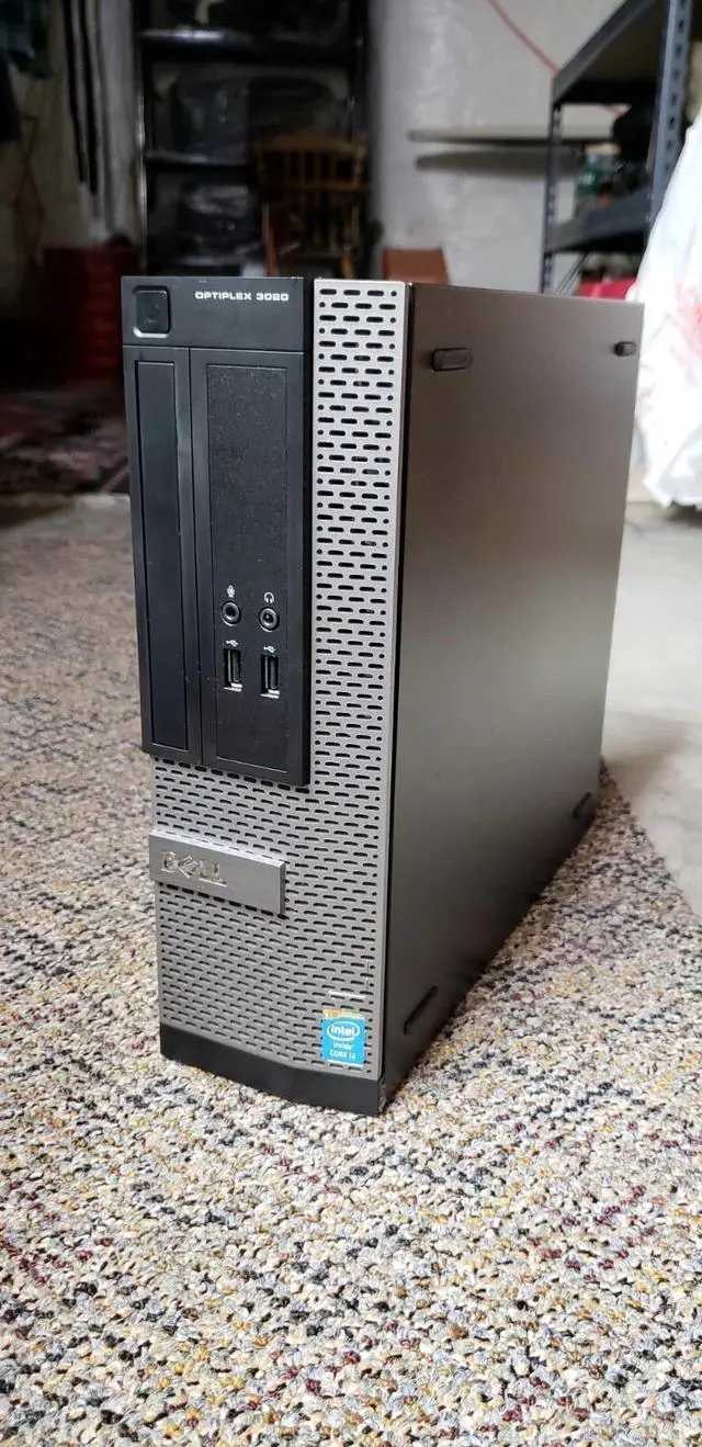 Alt view image 2 of 3 - Dell OptiPlex 3020 desktop pairs an Intel Core i3-4130 3.40GHz processor with 8GB DDR3 memory and a 500GB HDD running Windows 10