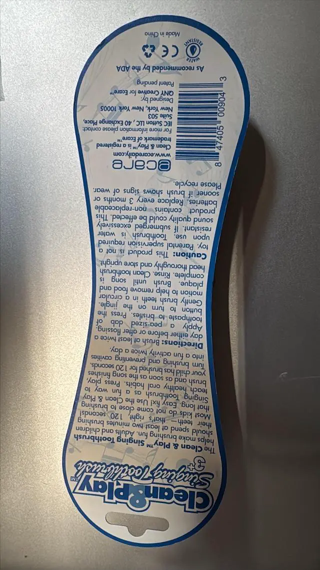 Alt view image 2 of 3 - Clean and Play - Singing Toothbrush! Sing Along with Your Kids to The Abc's While Brushing Their Teeth - Pink (Girl)