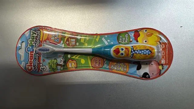 Main image of Clean and Play - Singing Toothbrush! Sing Along with Your Kids to The Abc's While Brushing Their Teeth - Blue