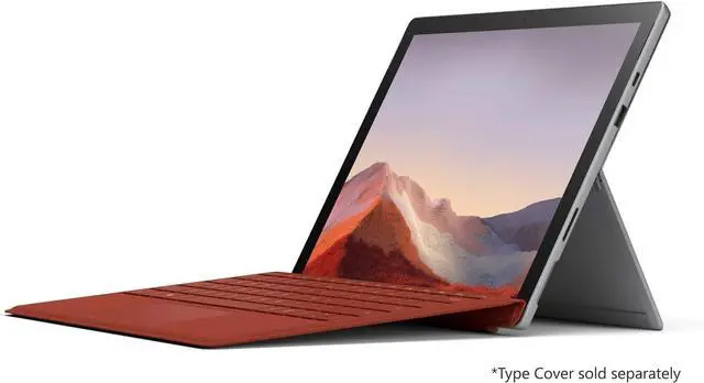 Alt view image 2 of 6 - Microsoft Surface Pro 7 12.3" Core i5-1035G4 1.1GHz 8GB RAM 128GB SSD VDV-00001 I Good Condition - Platinum