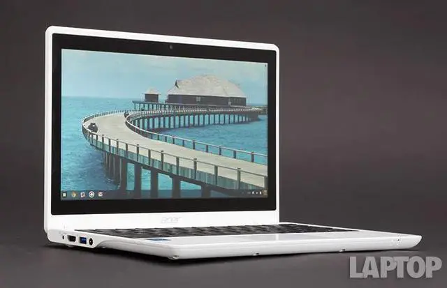 Alt view image 2 of 3 - Acer Chromebook C720P 11.6-inch 2GB 32GB SSD (No OS) - White