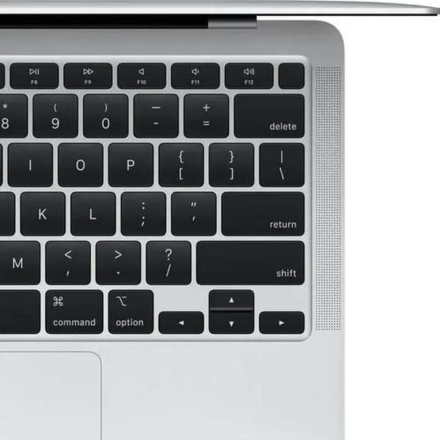 Alt view image 4 of 6 - Apple MacBook Air 13.3" (2020) M1 Chip 8-Core CPU/7-Core GPU, 8GB RAM, 128GB SSD, Retina Display, MGN93LL/A Silver