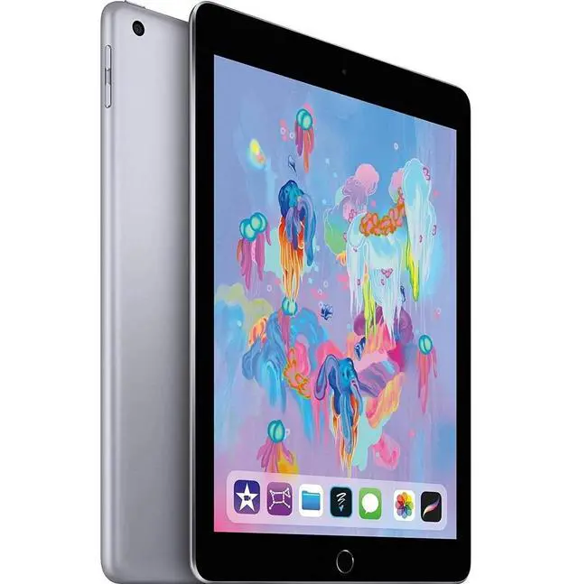 Alt view image 4 of 4 - Apple 2018 iPad 6 9.7" Display 32GB Storage Wi-Fi Only MR7F2LL/A I Good Condition I Space Gray