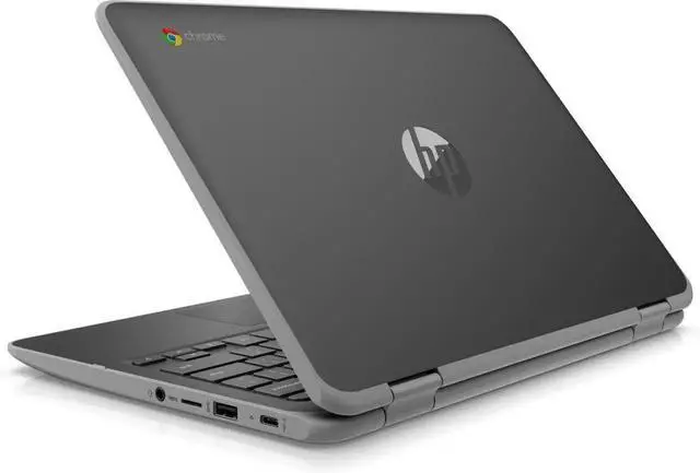Alt view image 4 of 5 - HP Chromebook x360 11 G2 EE 11.6" Celeron N4000 1.1GHz 4GB RAM 32GB SSD 6SB83UT - Black