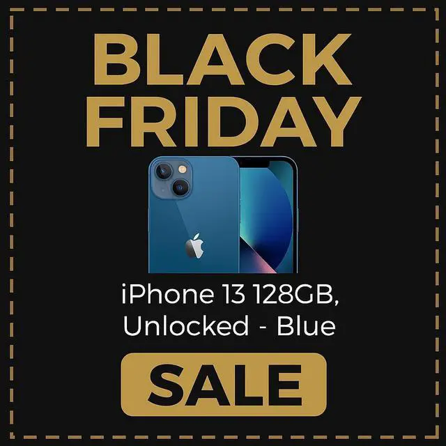 Main image of Apple iPhone 13 128GB Blue Unlocked | 5G Smartphone with Super Retina XDR Display & Dual Camera