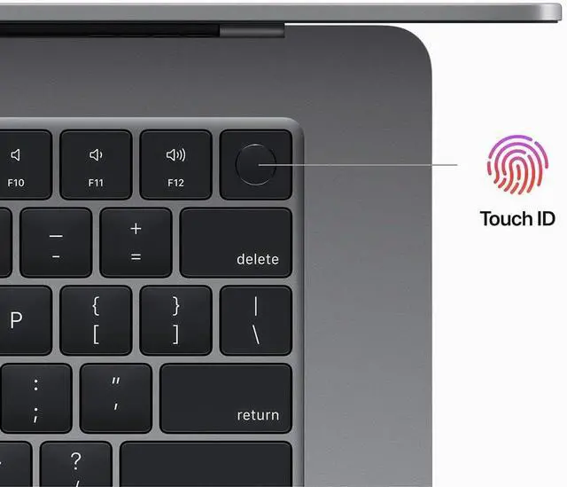 Alt view image 3 of 6 - Apple MacBook Air 15-inch (2023) - M2 8-Core, 24GB RAM, 1TB SSD - Space Gray