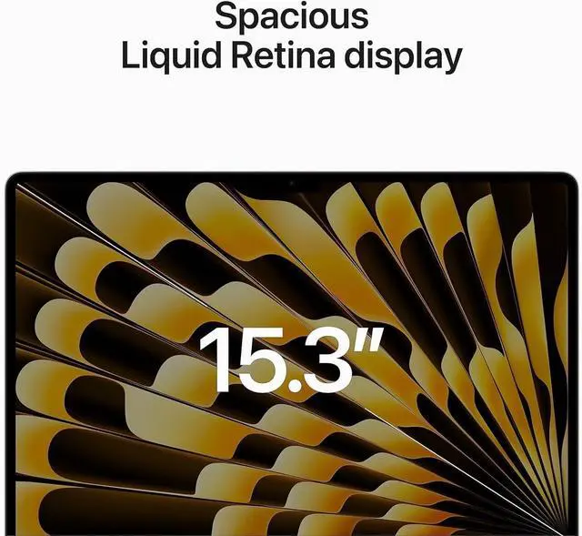 Alt view image 6 of 6 - Apple MacBook Air 15-inch (2023) - M2 8-Core, 16GB RAM, 2TB SSD - Starlight