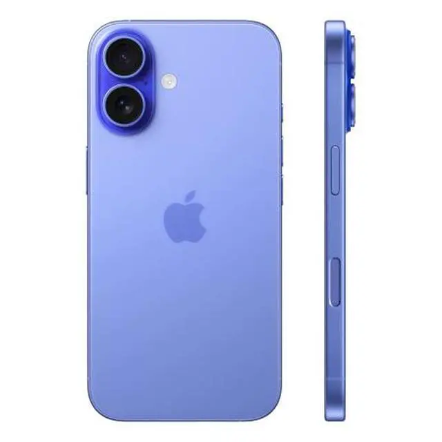 Alt view image 4 of 5 - Apple iPhone 16 128GB - Ultramarine (Excellent Condition) Unlocked