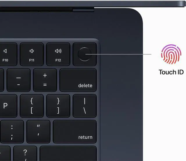 Alt view image 3 of 5 - Apple MacBook Air 15.3-inch (2023) - M2 8-Core, 16GB RAM, 1TB SSD - Midnight (Very Good Condition)