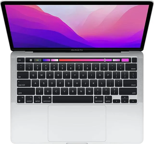 Alt view image 2 of 5 - Apple MacBook Pro 13'3" (2022) - M2 8-Core, 8GB RAM, 256GB SSD - Silver (Very Good Condition)