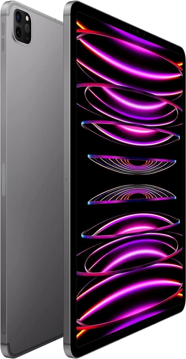 Alt view image 3 of 5 - Apple iPad Pro 6 12.9-inch (2022) - 256GB, WiFi + Cellular - Space Gray