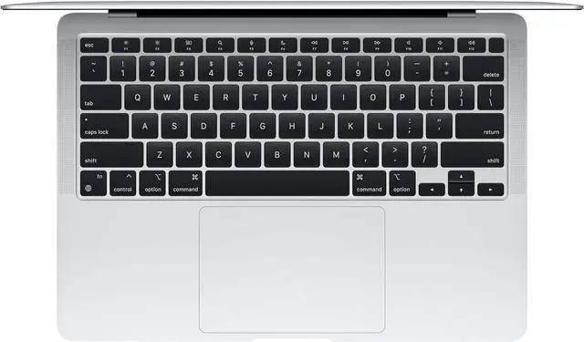 Alt view image 2 of 3 - Apple MacBook Air 13.3-inch (2020) - M1 8-Core, 8GB RAM, 256GB SSD - Silver (Skinned)