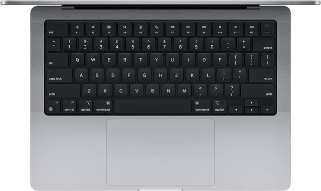 Alt view image 2 of 5 - Apple MacBook Pro 14.2-inch (2021) M1 Pro 8-Core CPU / 14-Core GPU, 16GB RAM, 512GB SSD - Space Gray (Very Good Condition)