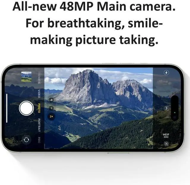 Alt view image 5 of 5 - Apple iPhone 15 128GB Pink (Good Condition) Unlocked