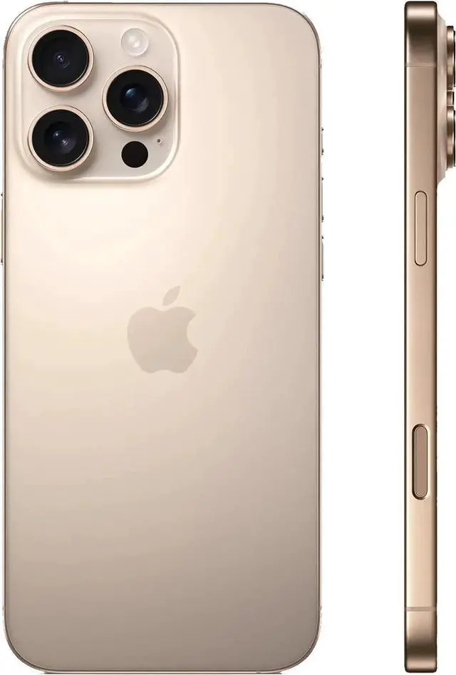 Alt view image 5 of 6 - Apple iPhone 16 Pro 256GB - Desert Titanium (Excellent Condition) Unlocked