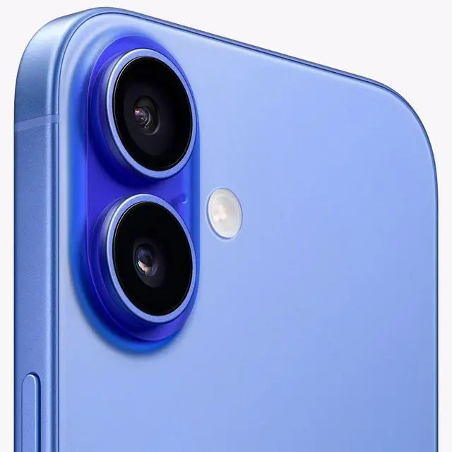 Alt view image 2 of 5 - Apple iPhone 16 Plus 256GB - Ultramarine (Very Good Condition) Unlocked