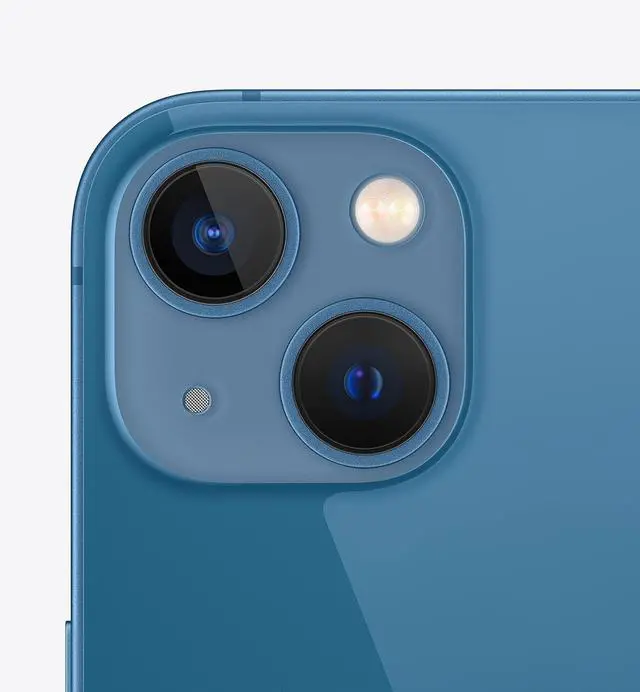 Alt view image 3 of 4 - Apple iPhone 13 128GB - Blue (Unlocked)