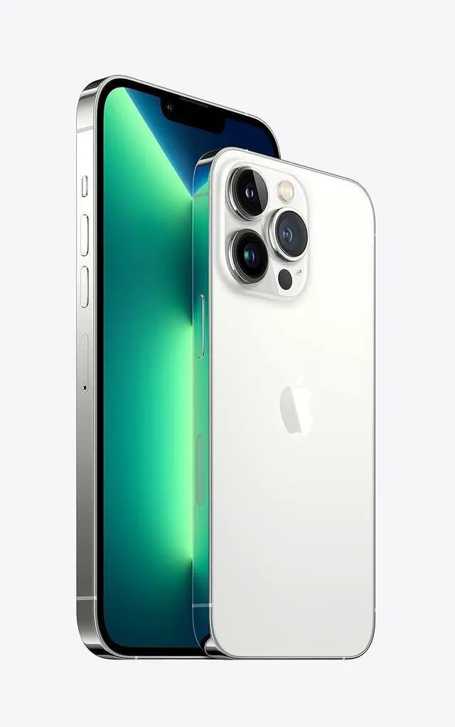 Alt view image 2 of 5 - Apple iPhone 13 Pro 1TB - Silver (Excellent Condition) Unlocked