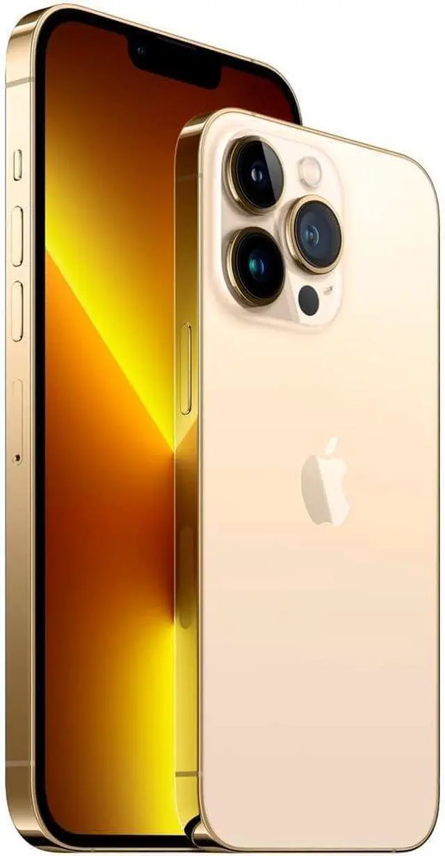 Alt view image 2 of 3 - Apple iPhone 13 Pro Max 128GB - Gold (Excellent Condition) Unlocked