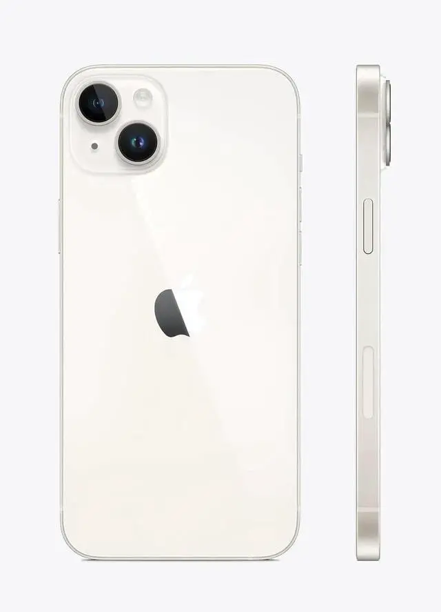 Alt view image 4 of 4 - Apple iPhone 14 128GB - Starlight (Good Condition) Unlocked