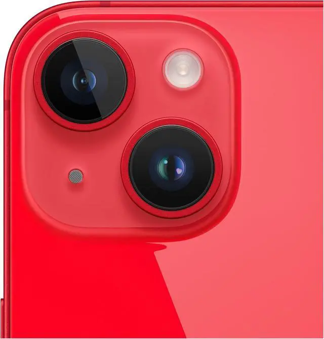 Alt view image 3 of 4 - Apple iPhone 14 128GB - Red (Good Condition) Unlocked