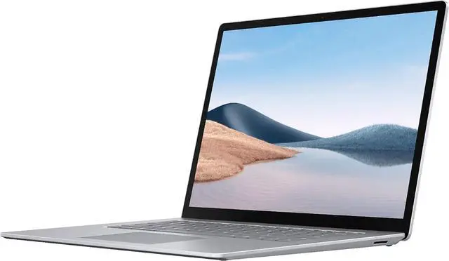 Alt view image 2 of 6 - Microsoft Surface Laptop 4 15" AMD Ryzen 7 4980U 2GHz 8GB RAM 256GB SSD 5V8-00001 - Platinum