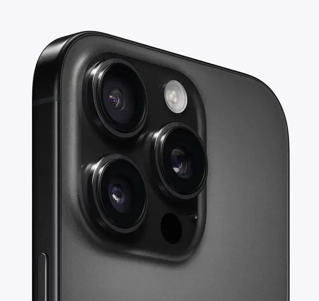 Alt view image 2 of 5 - Apple iPhone 16 Pro 6.3" Super Retina XDR OLED, A18 Pro Chip, 128GB Storage, Black Titanium (Unlocked)