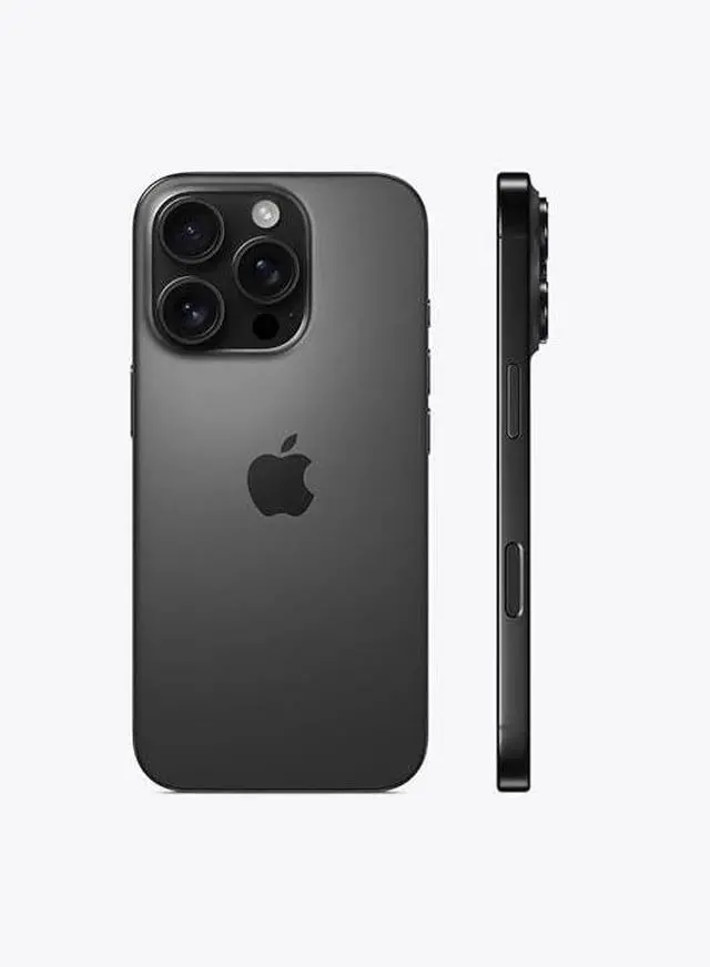 Alt view image 4 of 5 - Apple iPhone 16 Pro 6.3" Super Retina XDR OLED, A18 Pro Chip, 128GB Storage, Black Titanium (Unlocked)