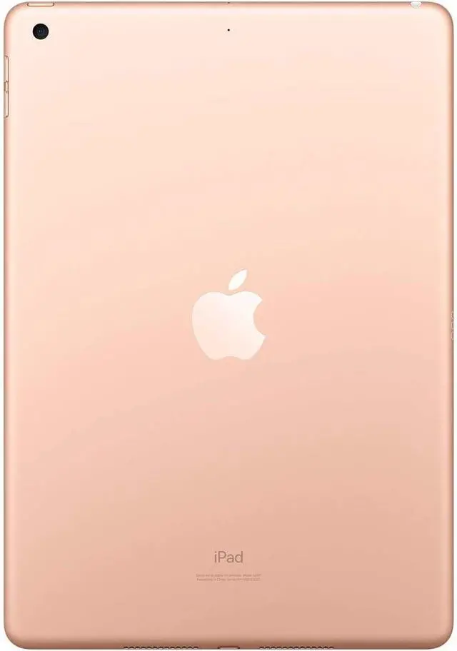Alt view image 3 of 5 - Apple iPad 7th Gen 10.2" Retina Display 32GB Wi-Fi + Cellular Unlocked A2198 Tablet Gold | Touch ID | A10 Fusion Chip | iPadOS Compatible | 2019