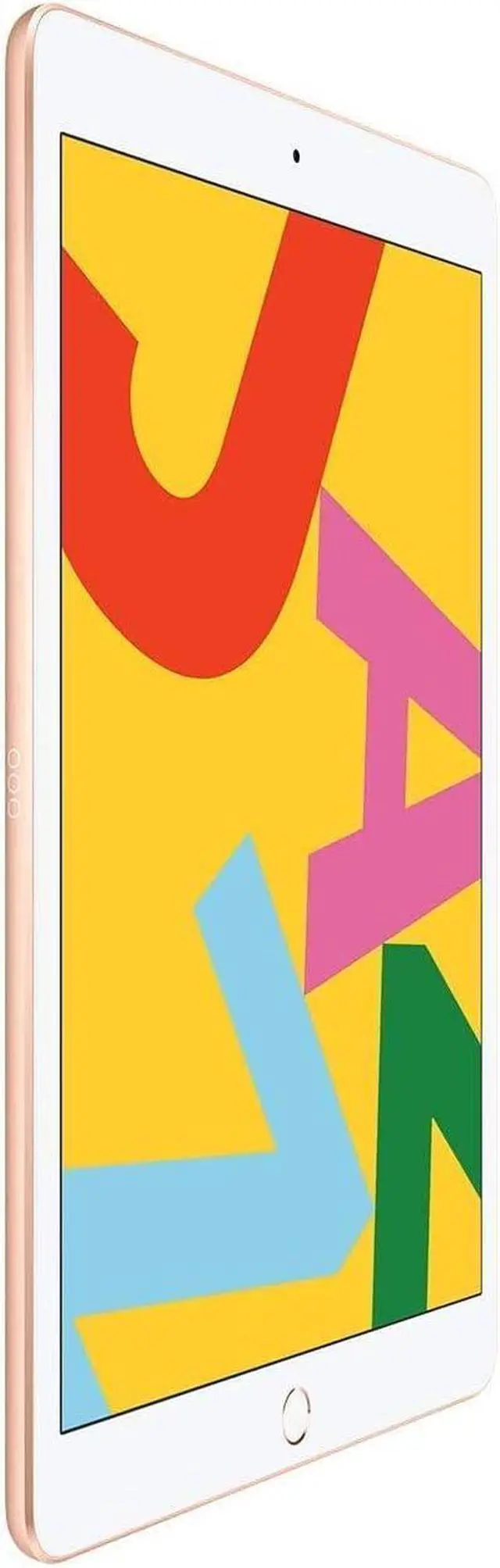 Alt view image 2 of 5 - Apple iPad 7th Gen 10.2" Retina Display 32GB Wi-Fi + Cellular Unlocked A2198 Tablet Gold | Touch ID | A10 Fusion Chip | iPadOS Compatible | 2019