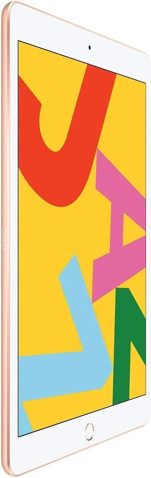 Alt view image 4 of 6 - Apple 2019 iPad 7 10.2" Display 32GB Storage Wi-Fi + Cellular A2198 - Gold