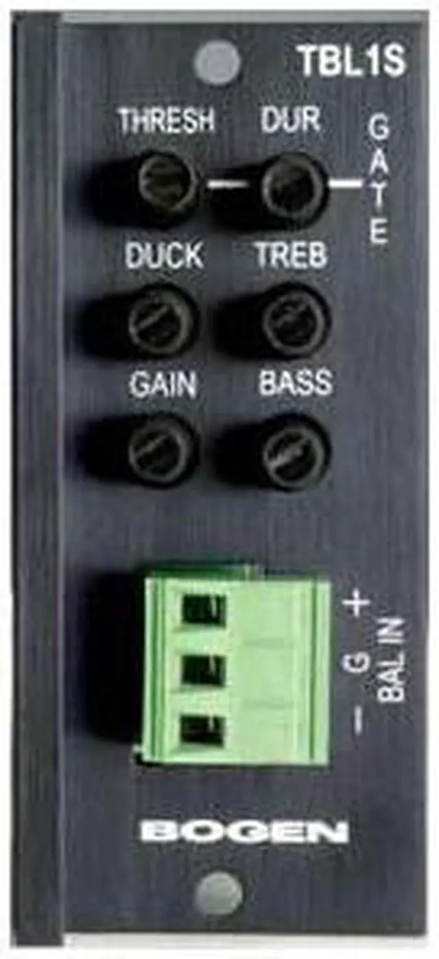 Alt view image 12 of 14 - Bogen TBL1S INPUT MODULE