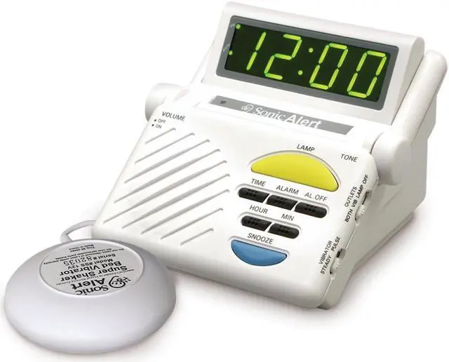 Alt view image 2 of 2 - Sonic Bomb SA-SB1000SS Sonic Boom Alarm w/VIB