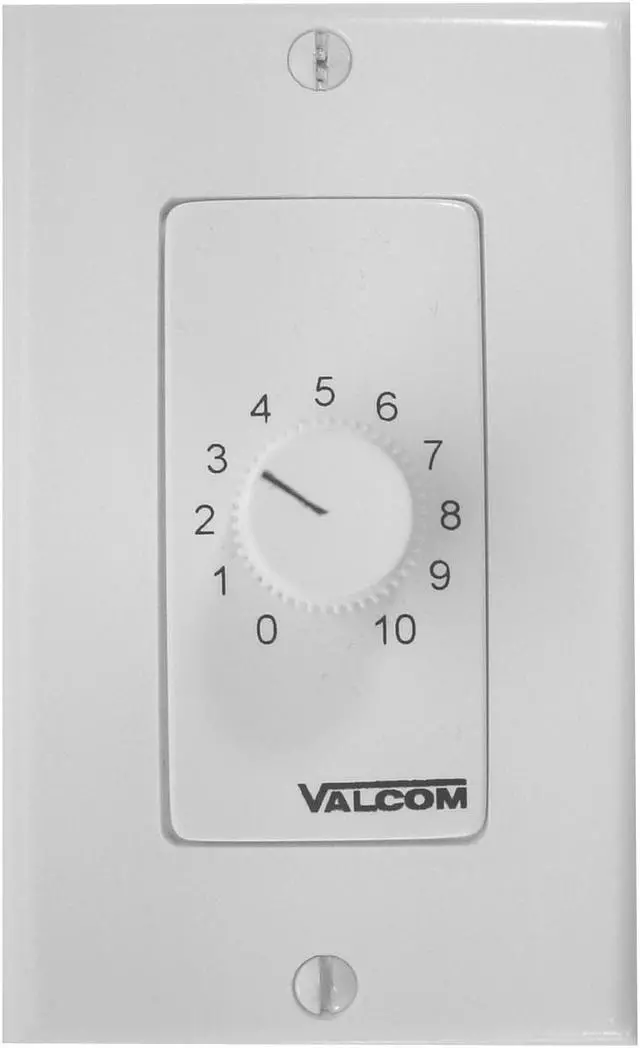 Alt view image 4 of 5 - VALCOM V-2992-W WALL MOUNT VOLUME CONTROL, DEC