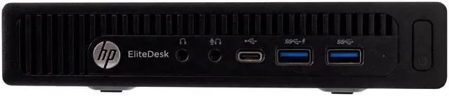 Alt view image 3 of 6 - HP EliteDesk 800 G2 Desktop Mini Business PC Computer, Intel Quad Core i5-6500T, 16GB RAM, 1TB SSD, Windows 10 Pro, 23.6" FHD LED Monitor, 16GB Flash Drive, Wireless Keyboard & Mouse, WiFi