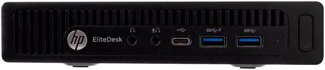 Alt view image 3 of 6 - HP EliteDesk 800 G2 Desktop Mini Business PC Computer, Intel Quad Core i5, 16GB RAM, 512GB Solid State Drive, Windows 10 Professional, 16GB Flash Drive, Wireless Keyboard & Mouse, WiFi