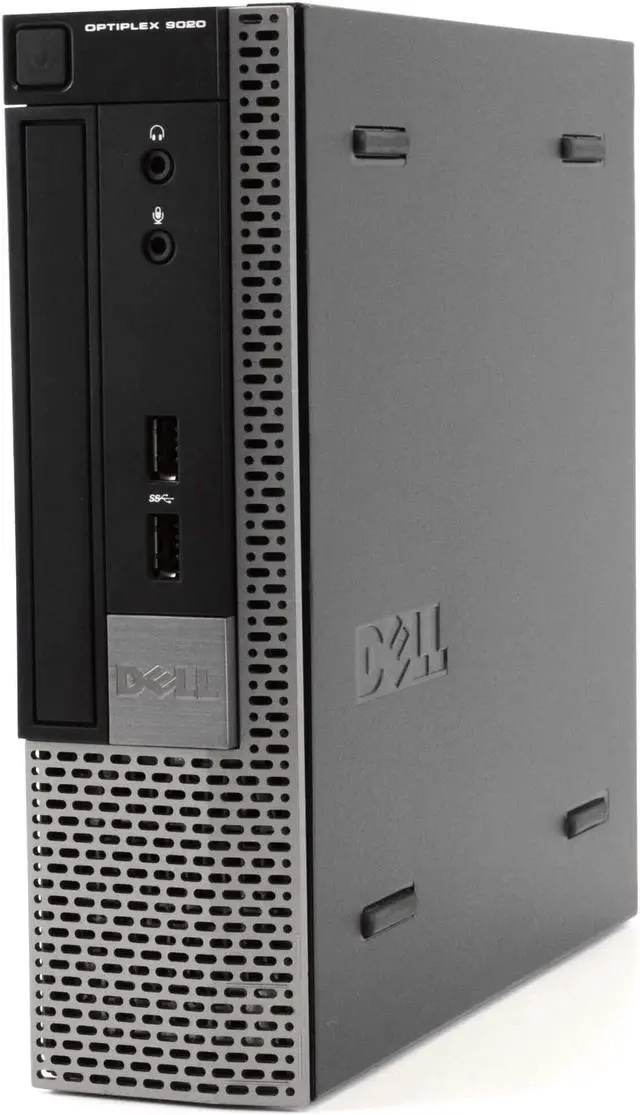 Alt view image 6 of 13 - Dell OptiPlex 9020 Ultra Small Business PC Desktop Computer, Intel Quad Core i5, 16GB RAM, 1TB SSD, Windows 10 Pro, 23.6" FHD LED Monitor, 16GB Flash Drive, Wireless Keyboard & Mouse, DVD, WiFi