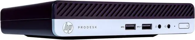 Alt view image 2 of 7 - Windows 11 Compatible Desktop Computer - HP ProDesk 400G4 | Intel i5-8500T Six Core, 8GB RAM, 512GB SSD, Windows 10 Pro, Webcam, Keyboard & Mouse, RGB Light Strip, HDMI Adapter, Wi-Fi (Renewed)