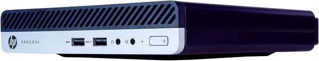 Alt view image 4 of 7 - Windows 11 Compatible Desktop Computer - HP ProDesk 400G4 | Intel i5-8500T Six Core, 8GB RAM, 512GB SSD, Windows 10 Pro, Webcam, Keyboard & Mouse, RGB Light Strip, HDMI Adapter, Wi-Fi (Renewed)