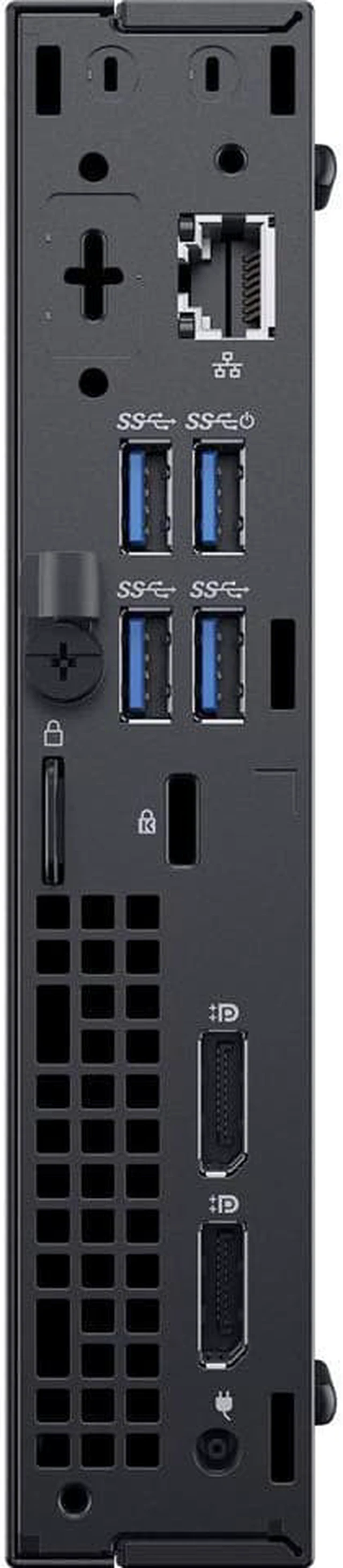 Alt view image 3 of 4 - Dell Optiplex 7060 Micro Form Factor Desktop, Intel 6-Core i7 8700T 2.4Ghz, 16GB DDR4 RAM, 1TB SSD, Windows 11 Pro
