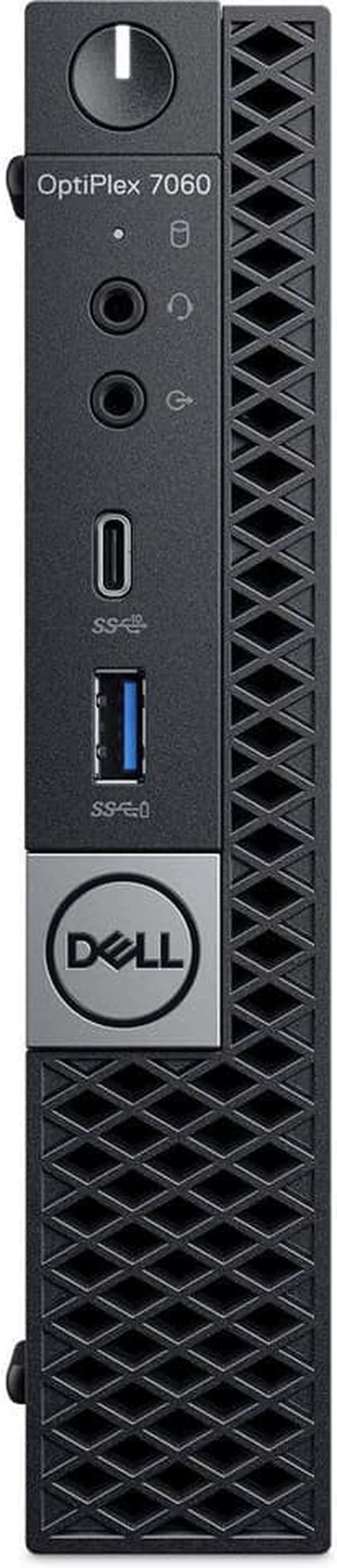 Alt view image 4 of 4 - Dell Optiplex 7060 Micro Form Factor Desktop, Intel 6-Core i7 8700T 2.4Ghz, 16GB DDR4 RAM, 1TB SSD, Windows 11 Pro