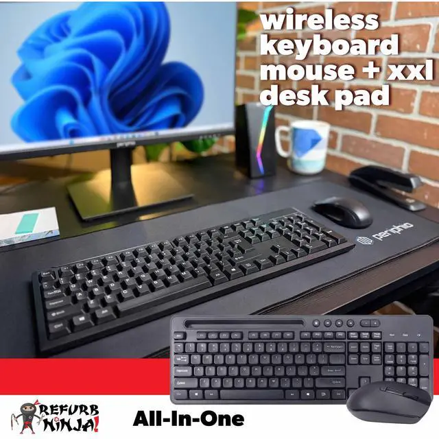 Alt view image 5 of 7 - HP ProDesk 600 G6 24in AIO PC | Intel Core i5-10500T | 16GB RAM | 512GB NVME | Windows 11 Pro | 24in Monitor | All in One PC | Wireless KB Mouse | Built in Wi-Fi BT