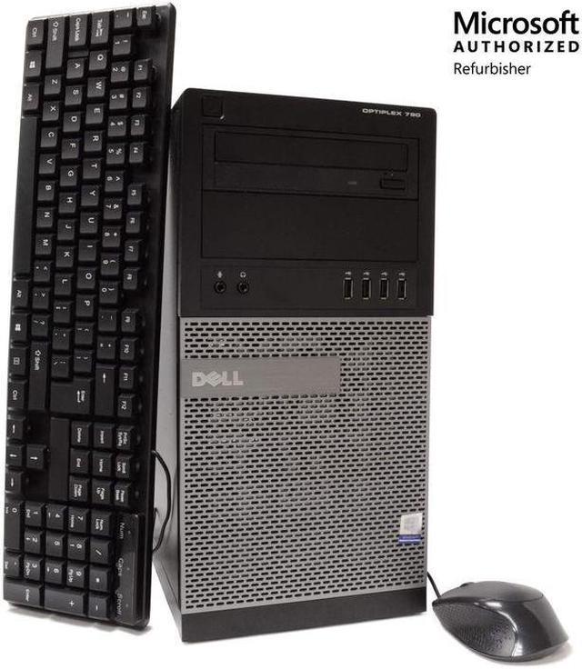 Dell Optiplex 790 Desktop Tower PC, Intel Quad Core i5 (3.10GHz