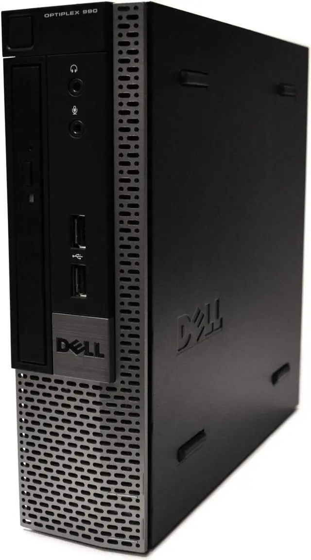 Alt view image 4 of 7 - Dell OptiPlex 990 Ultra Small Form Factor Computer PC, 3.2 GHz Intel i5 Quad Core Gen 2, 8GB DDR3 RAM, 500GB SATA Hard Drive, Windows 10 Professional 64 bit